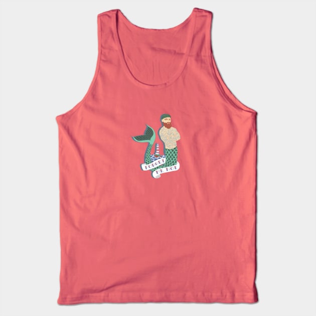 MERMAN Tank Top by MAYRAREINART